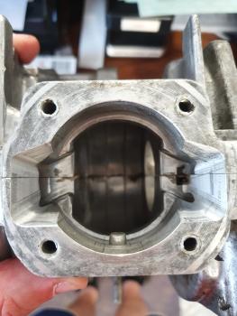 Athena 70ccm Überströmer E50 Motorblock